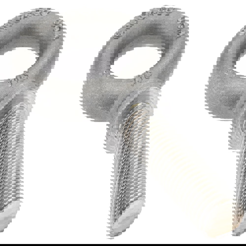 Fixed Lifting Eye Bolt: With Shoulder, 7,000 lb Capacity, 7/8-9 Thread, Grade C-1035 Forged Steel